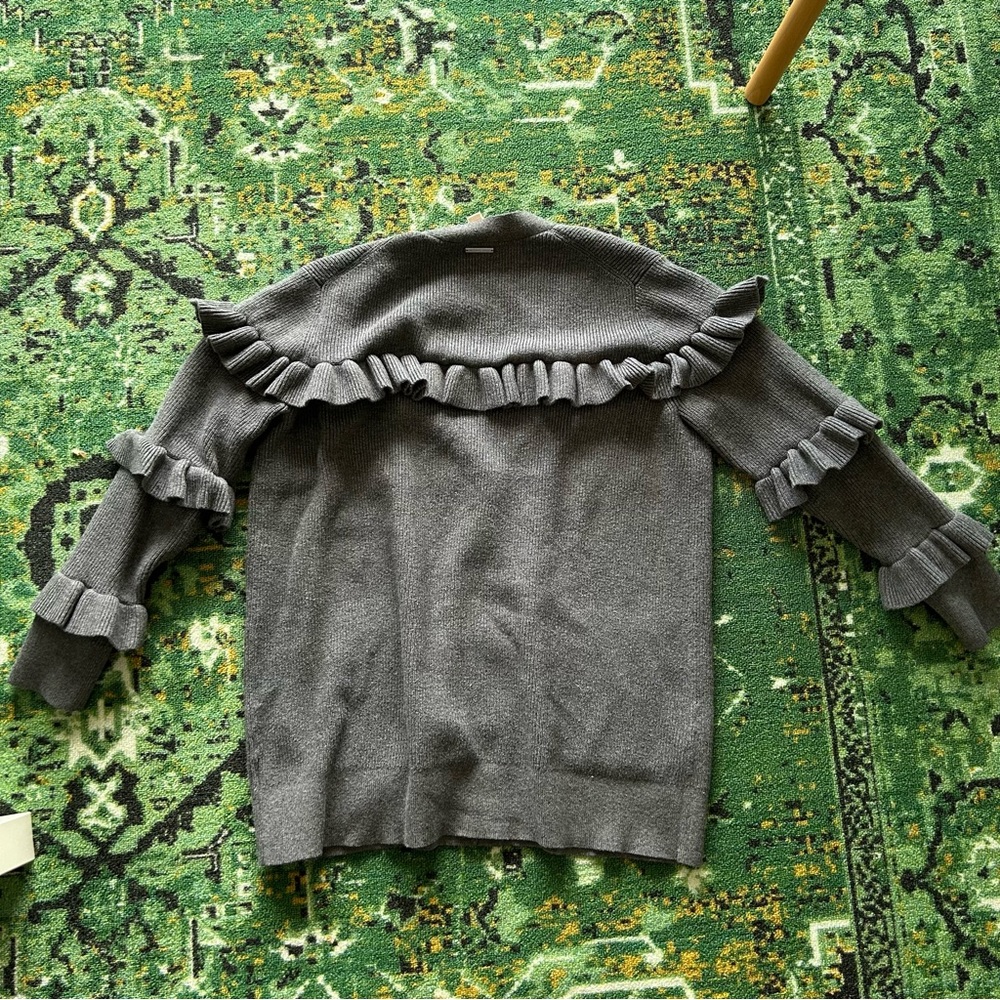 Michael Kors Ruffles Cardigan - Picture 2 of 4